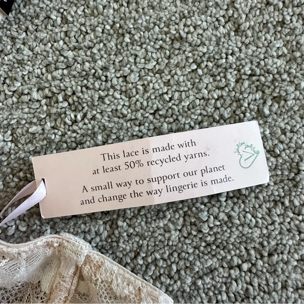 VIctoria Secret Unlined Demi Recycled Yarn Size 34B - Picture 3 of 7